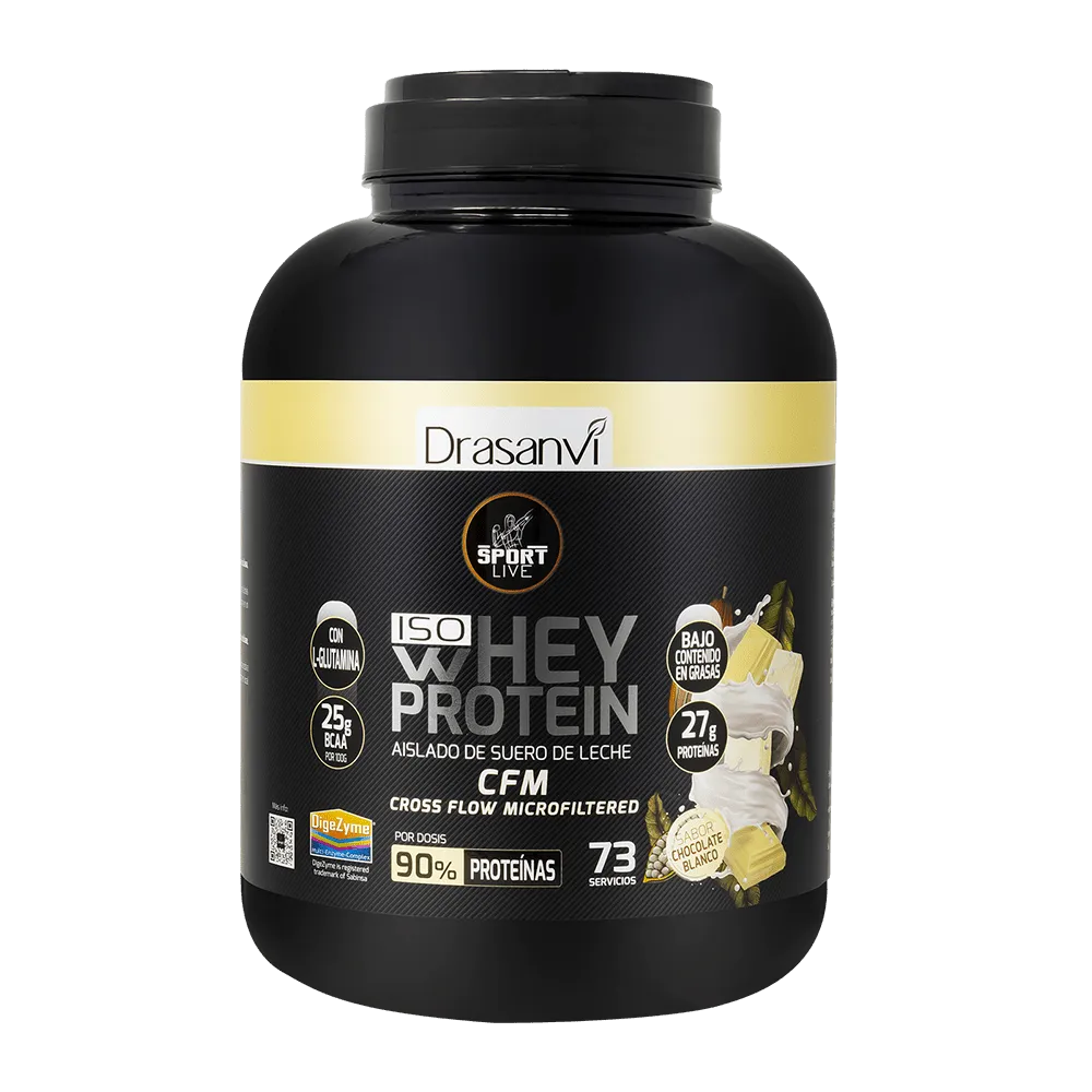 Whey Protein Aislado Cookies And Cream 2,2Kg Sport Live Drasanvi