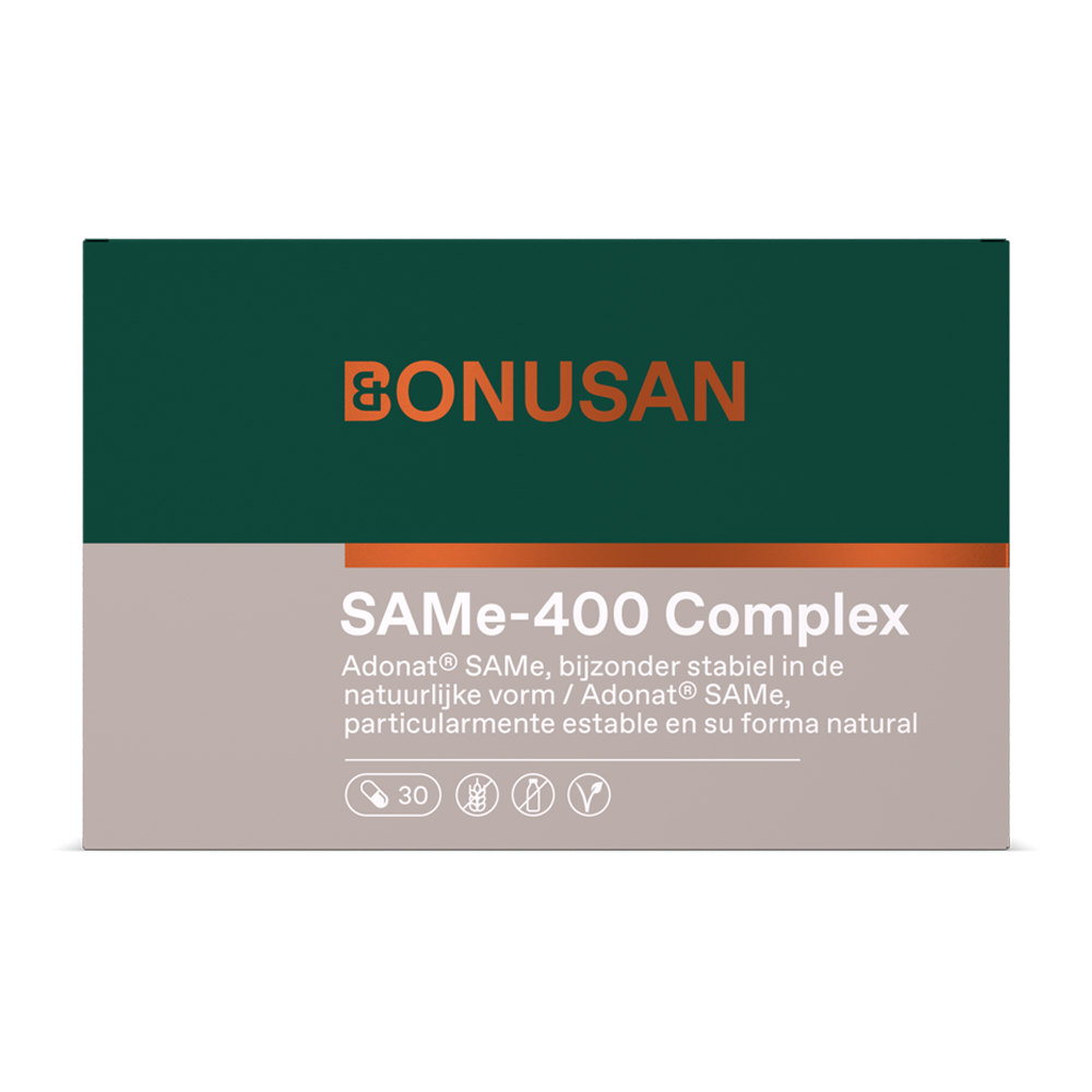 S-adenosil-metionina SAMe-400 complejo - 30 veg caps