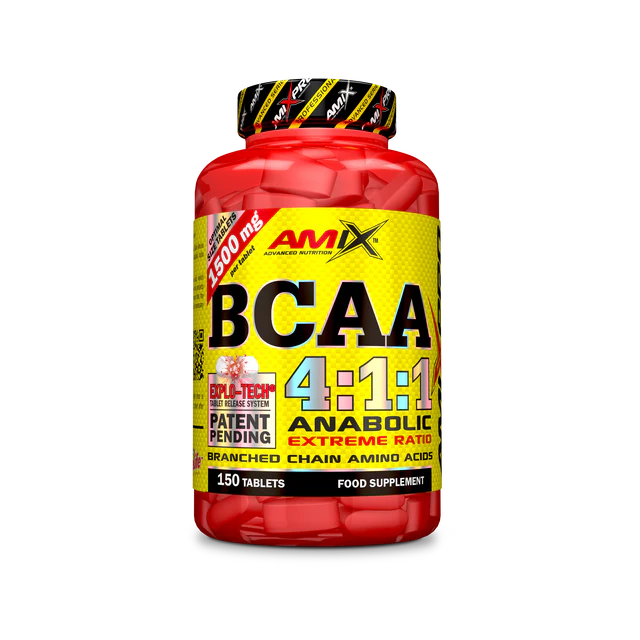 Aminoácidos BCAA 4:1:1 150 tabs