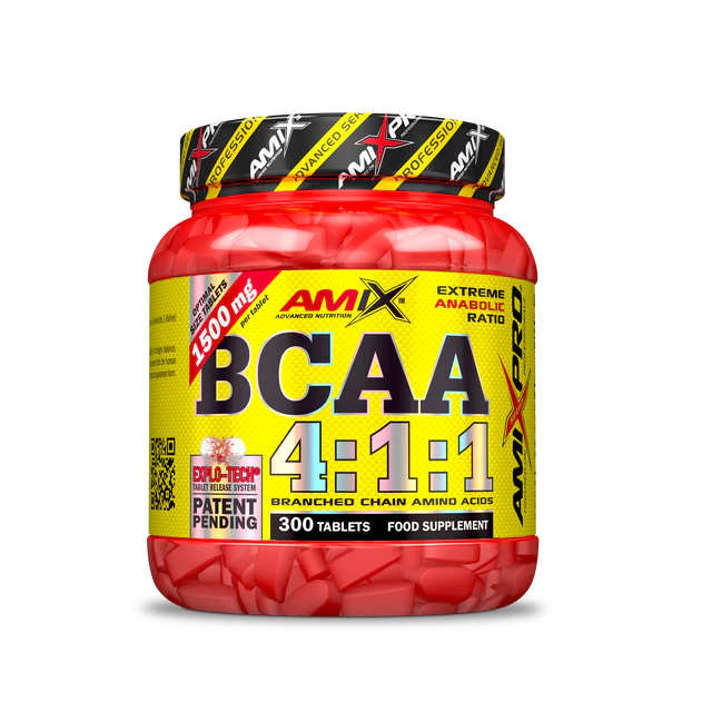 Aminoácidos BCAA 4:1:1 300 tabs