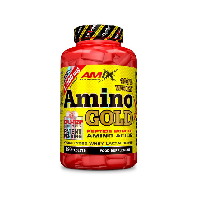 Aminoácidos Whey Amino Gold 180 tabs