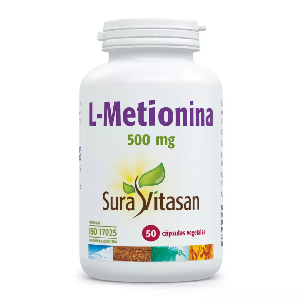 L Metionina 500Mg 50Cap