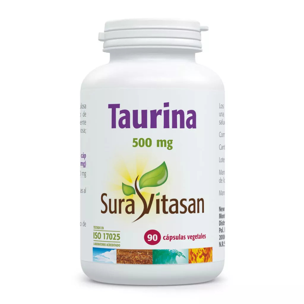 Taurina 500Mg. 90Cap