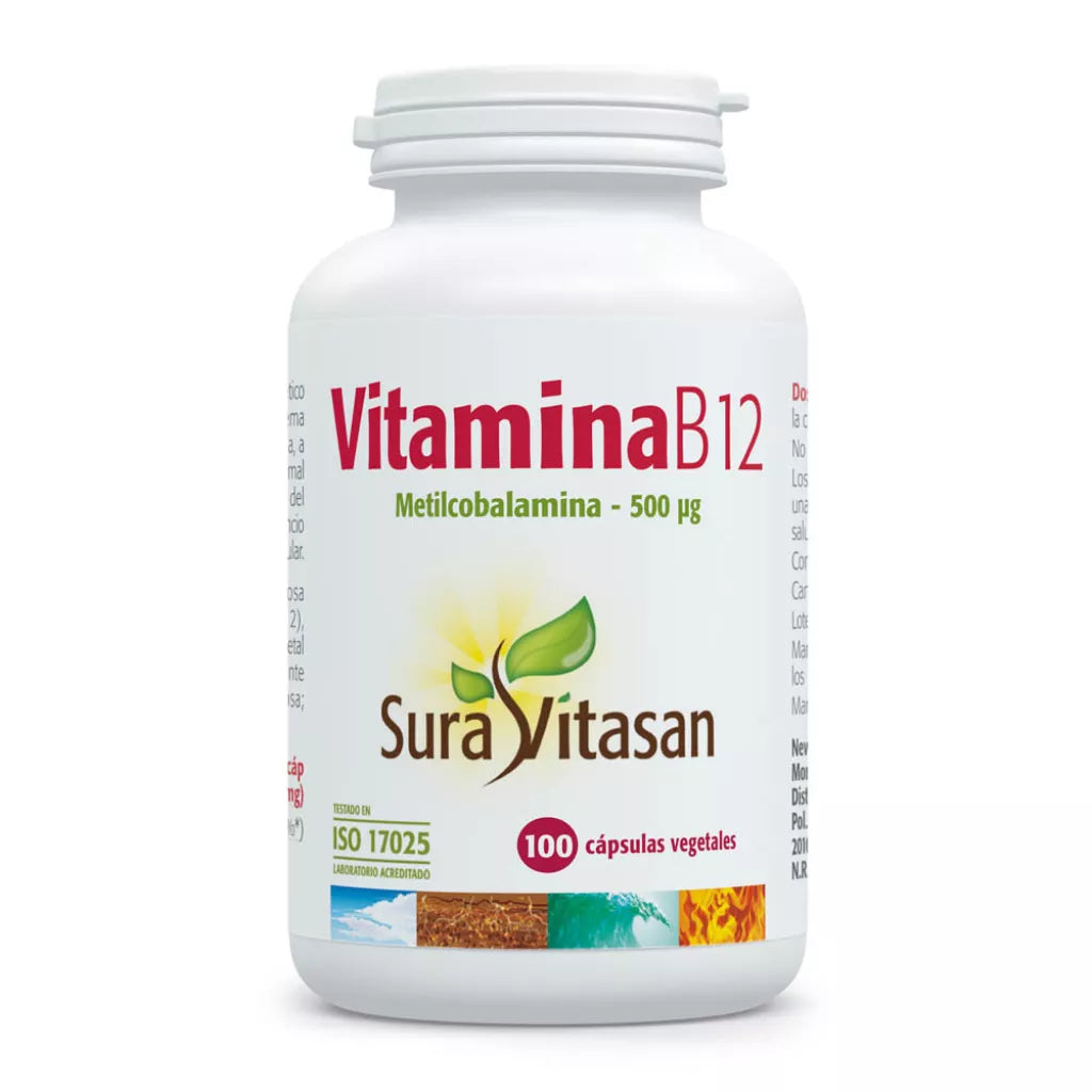 Vitamina B12 500Mg 100Cap