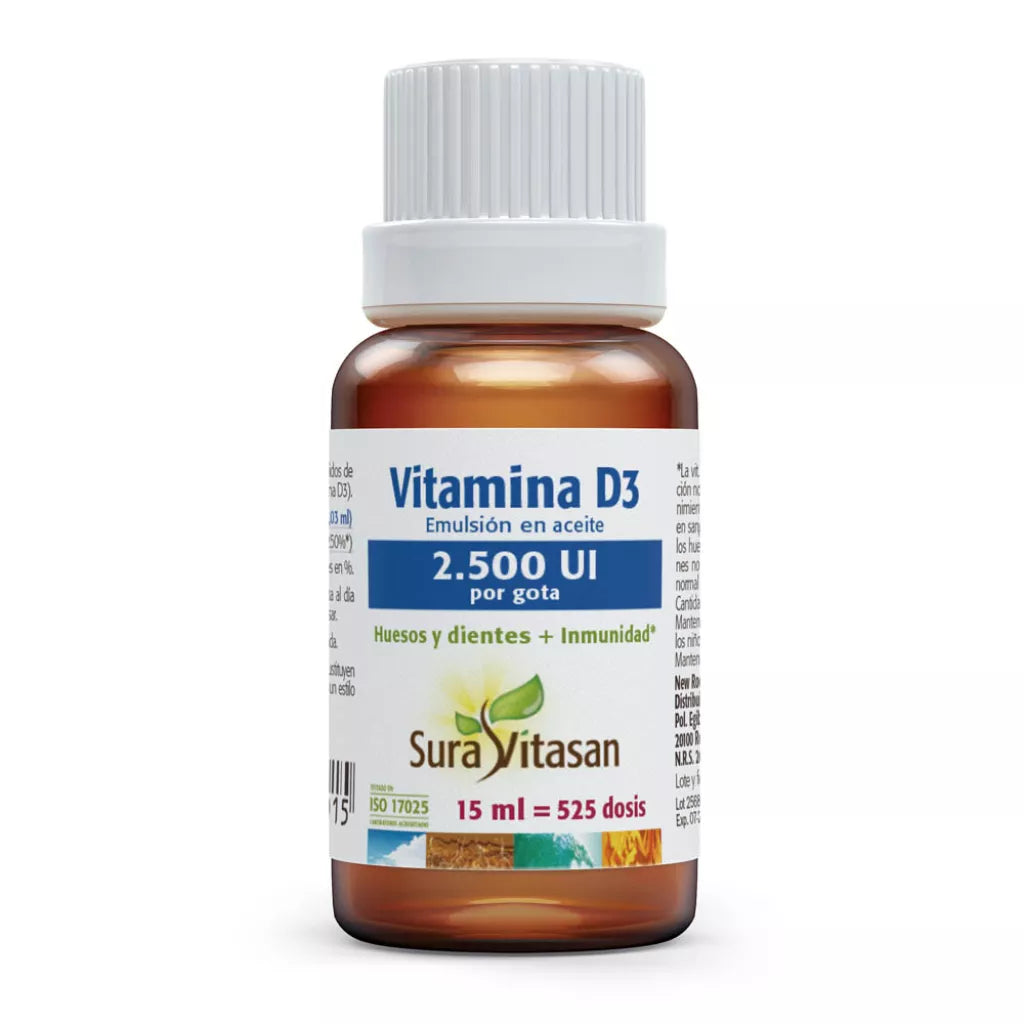 Vitamina D3 2.500 Ui 15 Ml