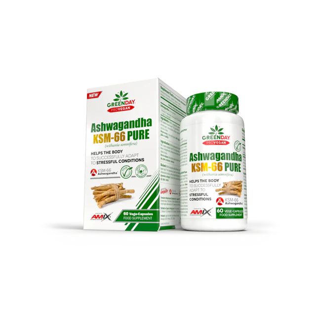 Ashwagandha ProVegan KSM-66 Pure - 60 Vcaps