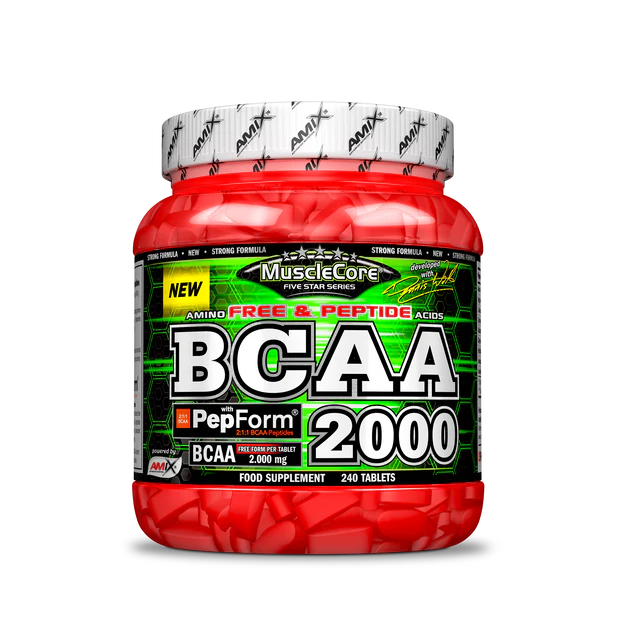 Aminoácidos BCAA 2000 PepForm® 240 tabs