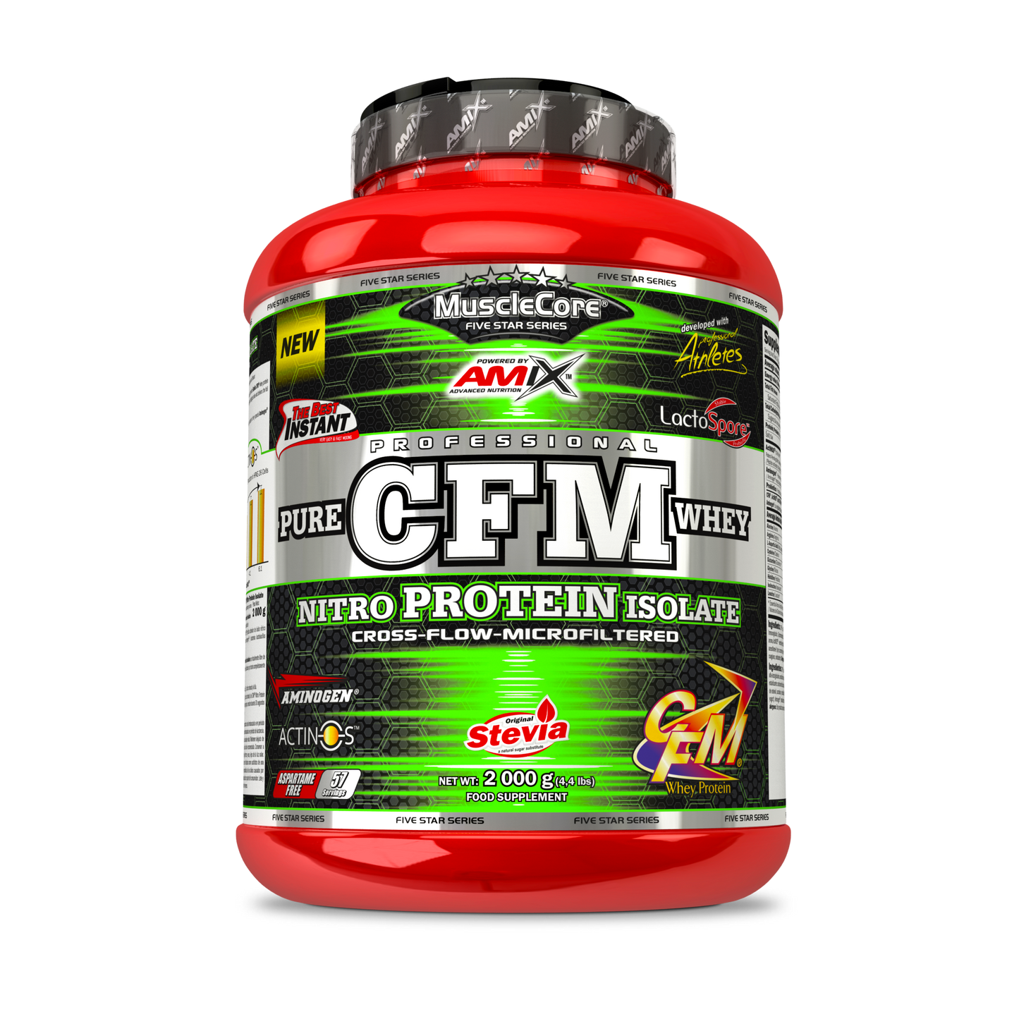 CFM NITRO WHEY WITH ACTINOS 1 KG