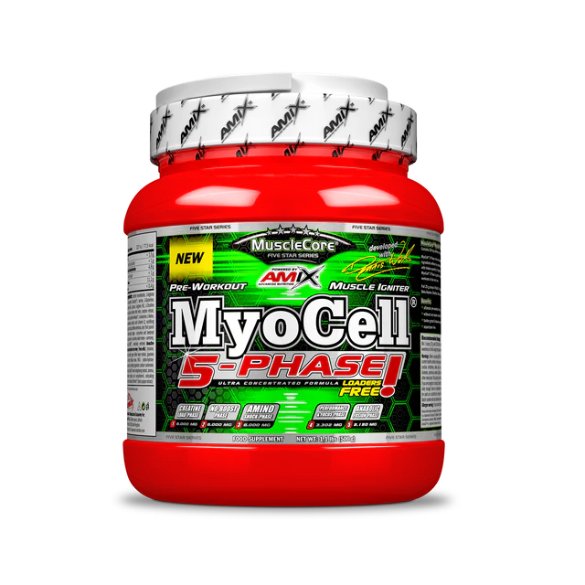 Pre-entreno Myocell 5 Phase 500 gr
