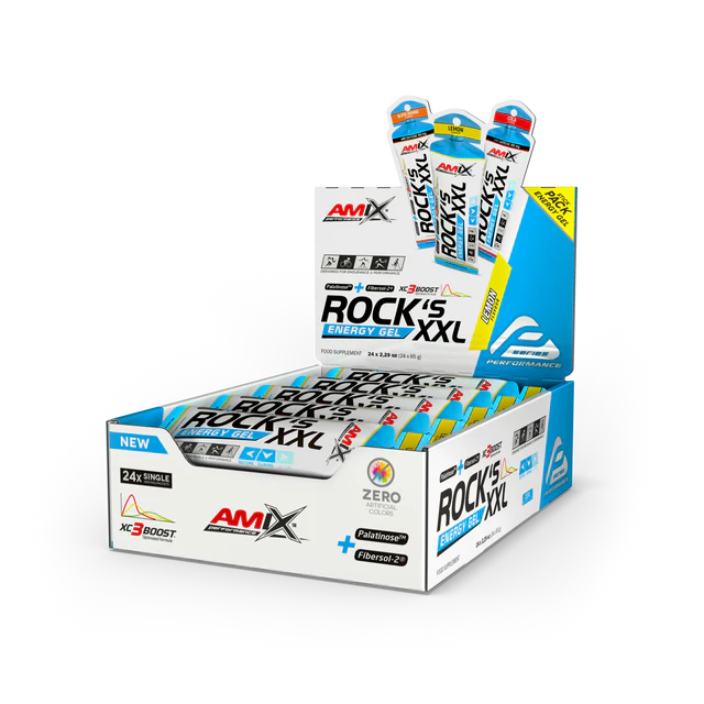 ROCK´S GEL XXL SIN CAF. 24*65GR