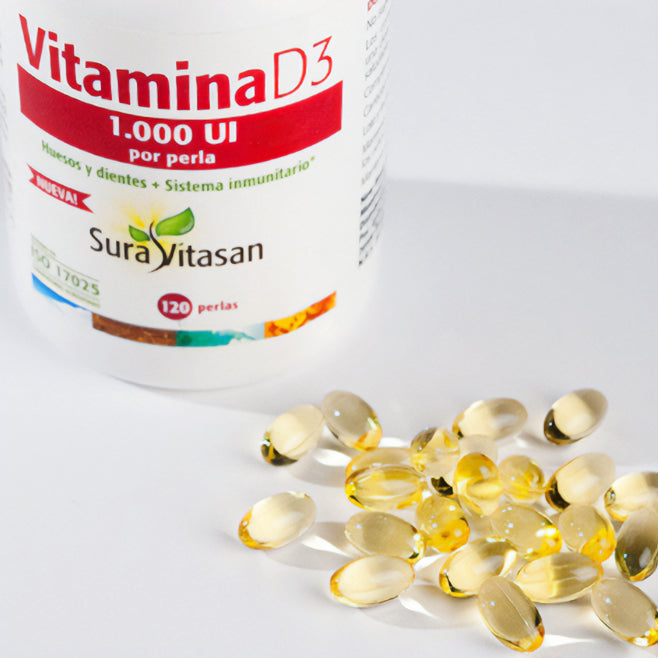 Vitamina D3 1.000 Ui 60 Perlas