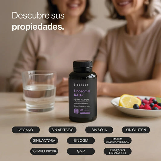 NAD⁺ Liposomal - 90 Cápsulas Veganas