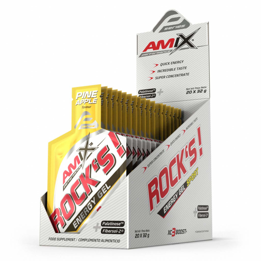 Rock's Gel sin cafeína piña Amix
