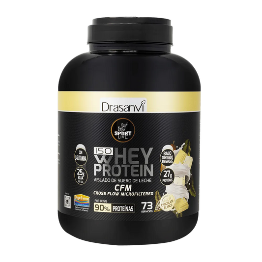 Whey Protein Aislado Cookies And Cream 2,2Kg Sport Live Drasanvi