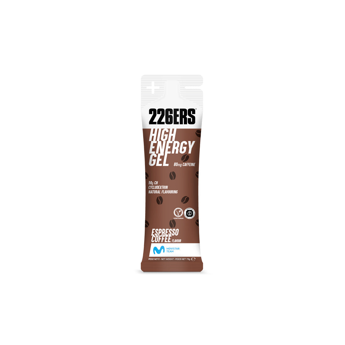HIGH ENERGY GEL 76GR - Lima con Cafeína 160mg