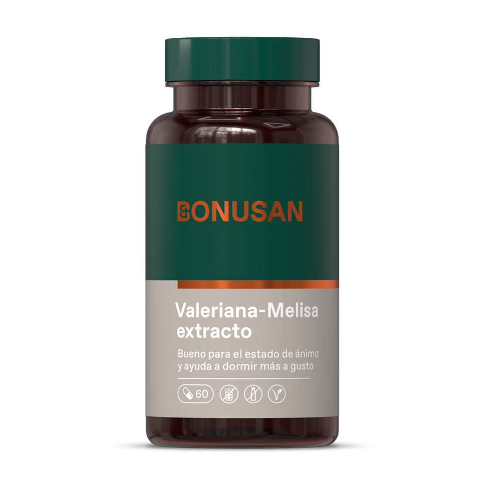 Bonusan Valeriana-Melisa extracto - 60 caps