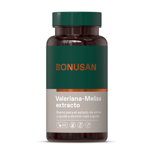 Bonusan Valeriana-Melisa extracto - 60 caps