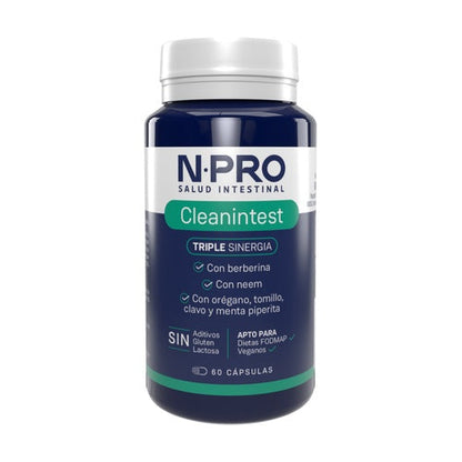 NPro Cleanintest (limpieza intestinal) - 60 caps