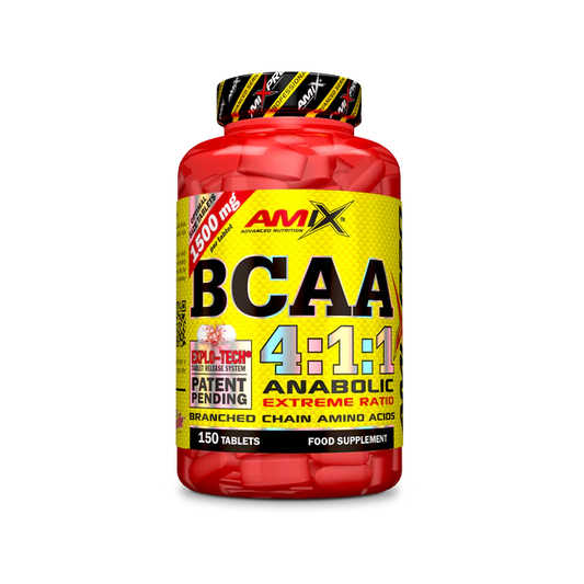 Aminoácidos BCAA 4:1:1 150 tabs