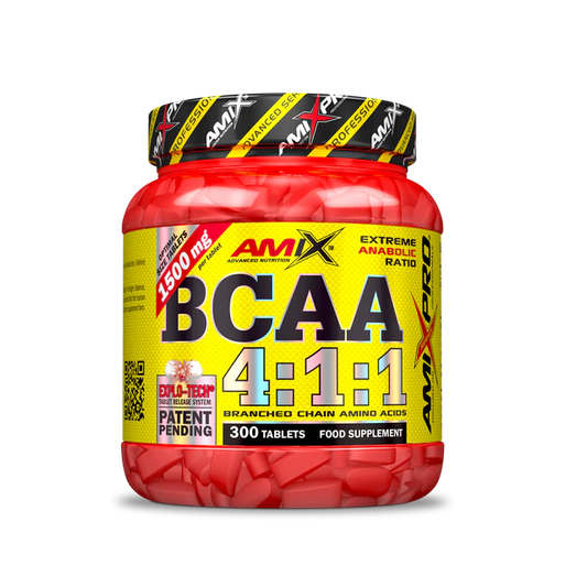 Aminoácidos BCAA 4:1:1 300 tabs