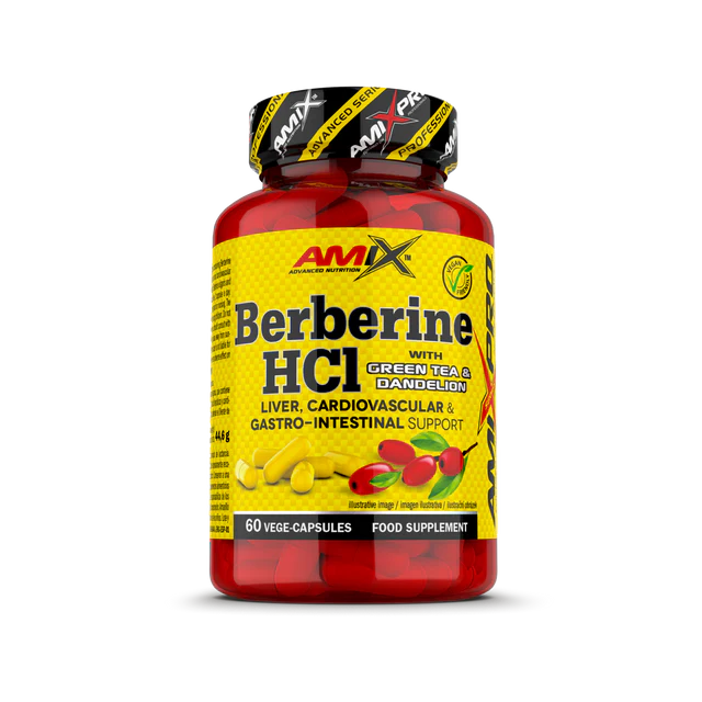 Berberina HCl con Té Verde y Diente de León 60 caps