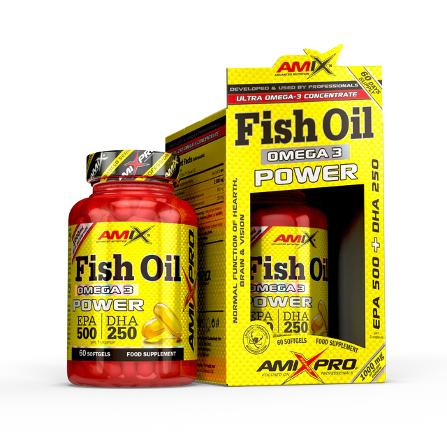Omega 3 Fish Oil Power 60 caps