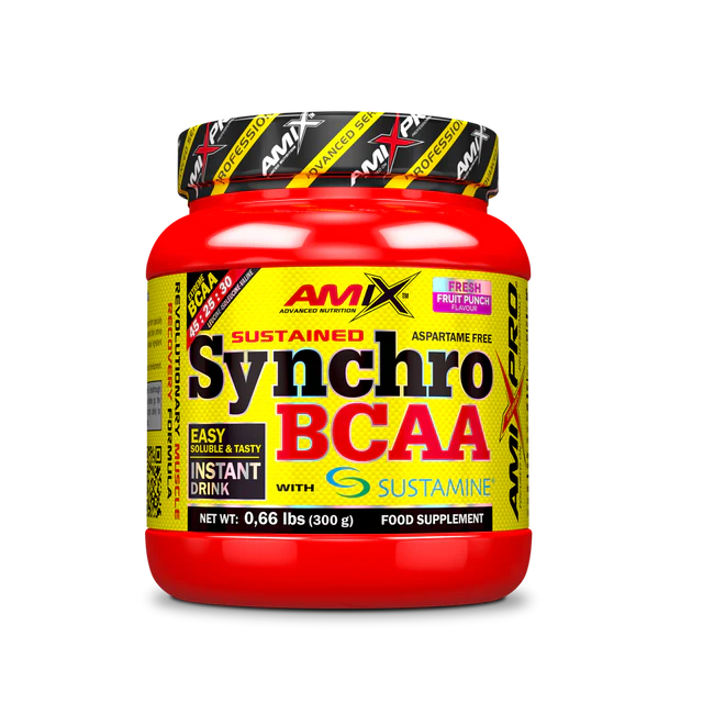 SYNCHRO BCAA+SUSTAMINE INSTANT DRINK 300GR