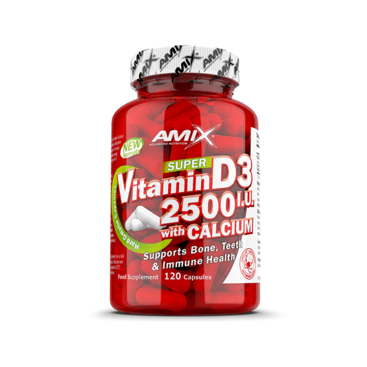 Vitamina D3 2500 I.U con Calcio 120 caps