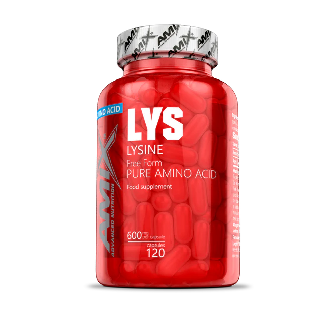Aminoácido L-Lisina 600 mg 120 caps