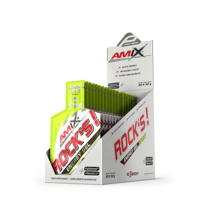 Rock´s Gel Energetico sin Cafeina - 24*65 GR