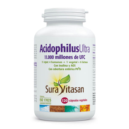 Acidophilus Ultra – 11.000 millones UFC con 11 cepas (30 cápsulas)