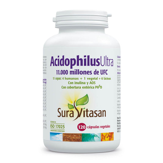 Acidophilus Ultra – 11.000 millones UFC con 11 cepas (30 cápsulas)