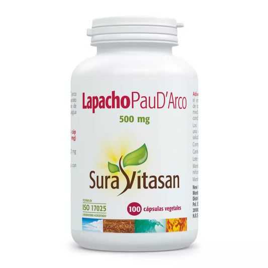 Lapacho Pau Darco 500Mg 100Cap