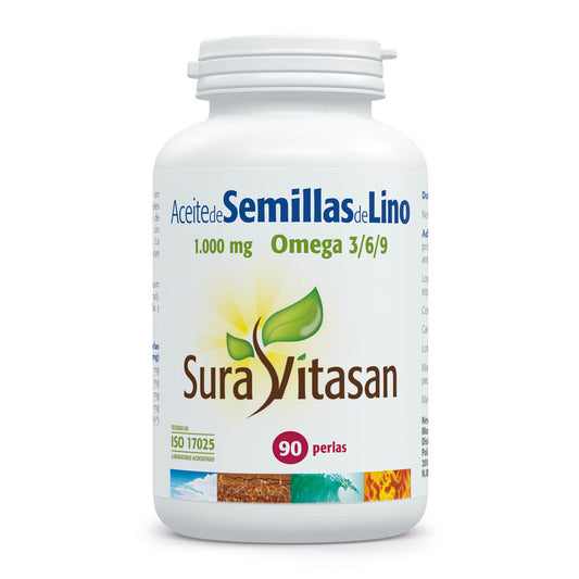 Aceite de Semillas de Lino 1.000 mg – Omega 3, 6 y 9 vegetal