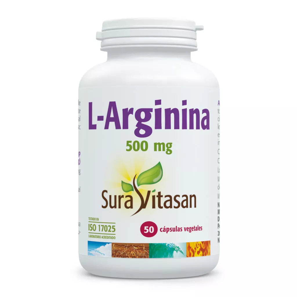 L Arginina 500Mg. 50Cap