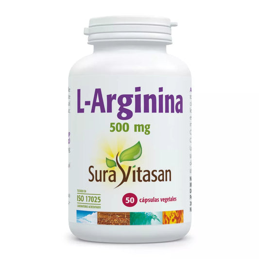 L Arginina 500Mg. 50Cap