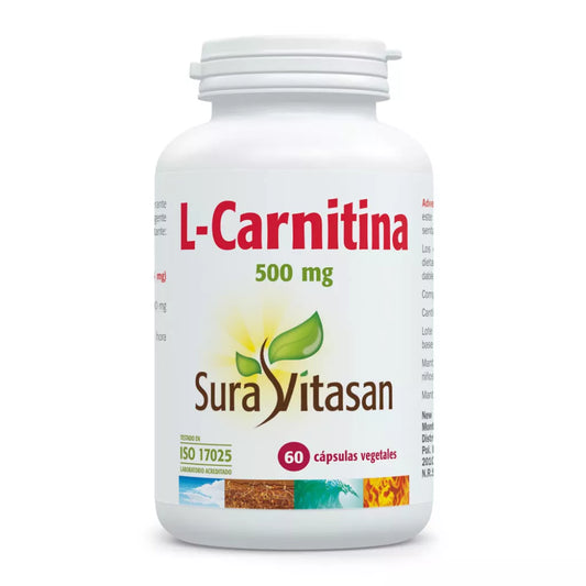 L Carnitina 500Mg. 60Cap