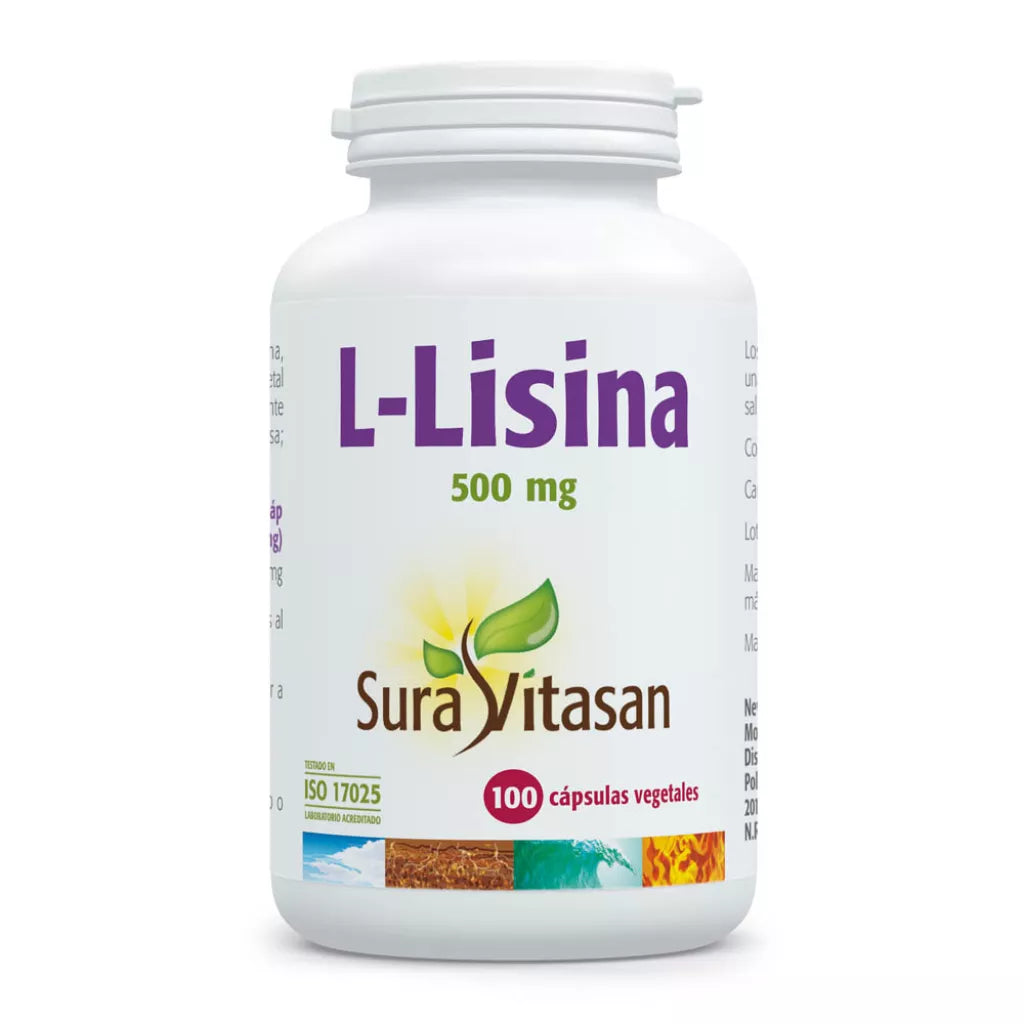 L Lisina 500Mg. 100Cap