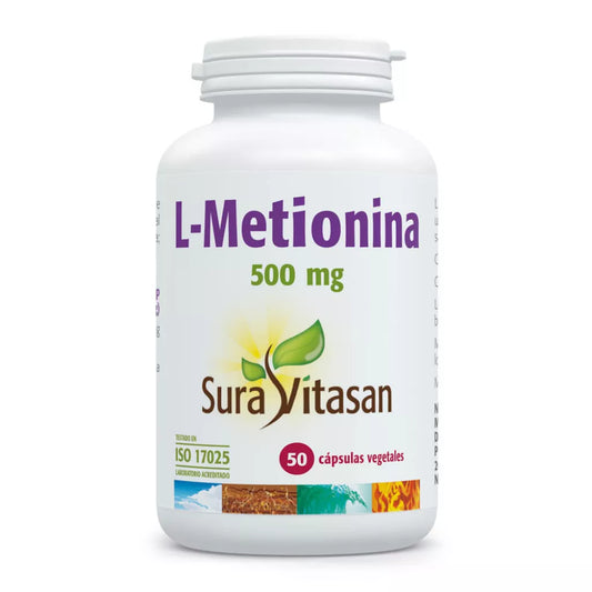 L Metionina 500Mg 50Cap