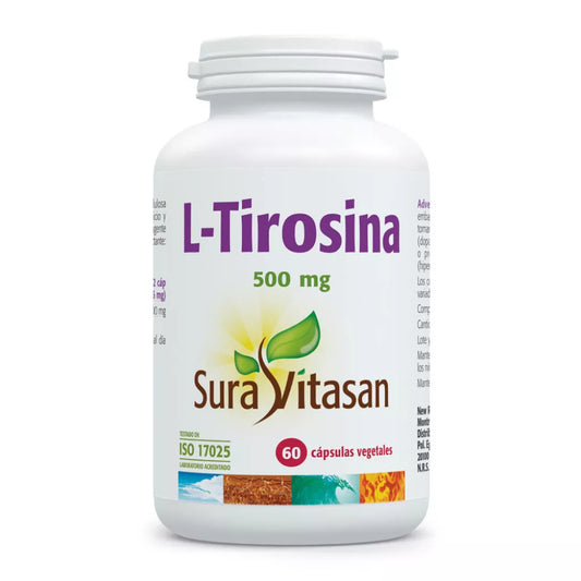 L Tirosina 500Mg. 60Cap