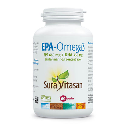 EPA-Omega 3 – 660 mg EPA y 330 mg DHA - 60 caps