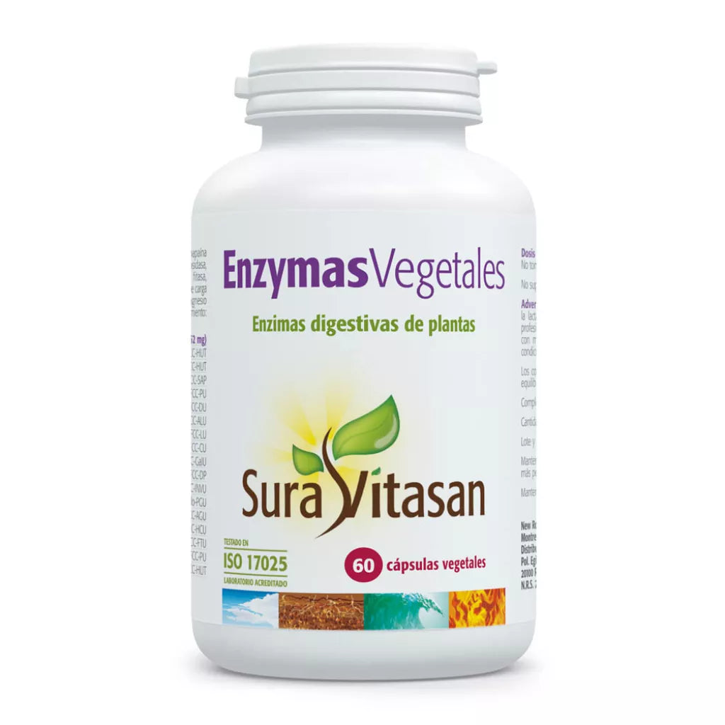 Enzymas Vegetales 60Cap