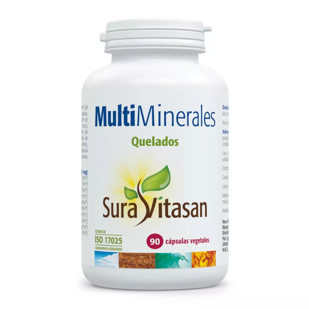 Multi Minerales Quelados 90Cap
