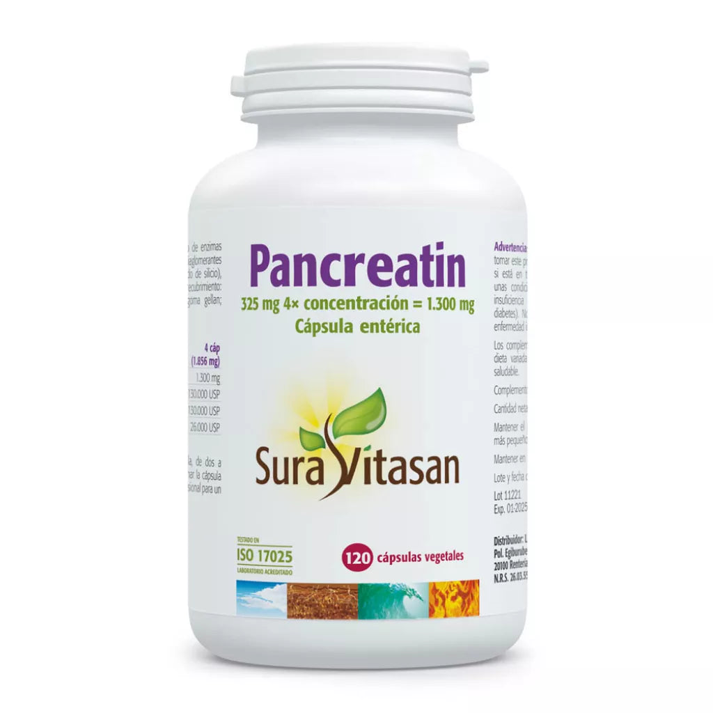 Pancreatin 1300Mg. 120Cáp. Sura Vitasan