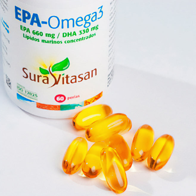 EPA-Omega 3 – 660 mg EPA y 330 mg DHA - 60 caps