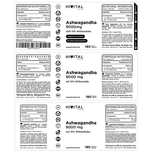 Resveratrol 500 mg - 90 cápsulas veganas