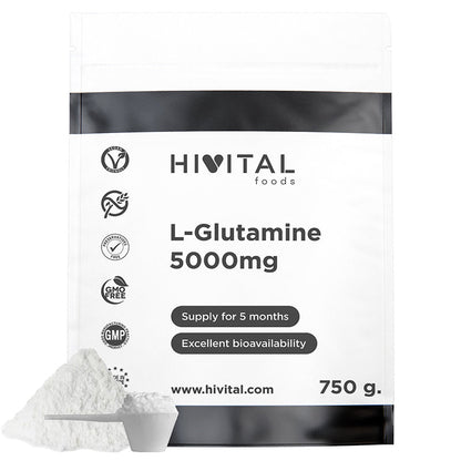 L-Glutamina 5000 mg - 750 gr