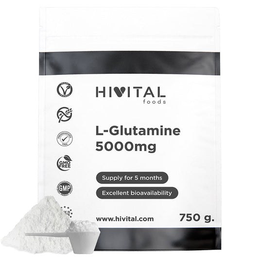 L-Glutamina 5000 mg - 750 gr