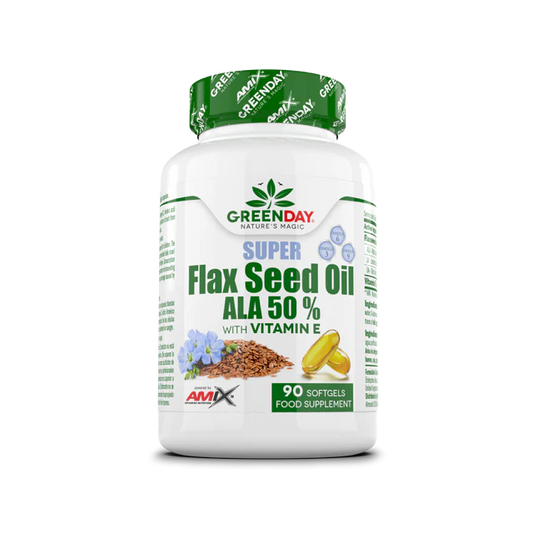 GREENDAY® SUPER FLAXSEED OIL ALA 50% 90 CAP