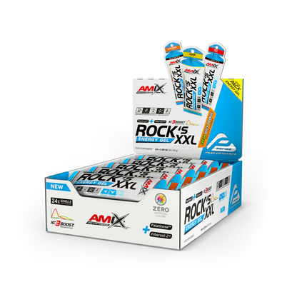 Gel Energético Rock's XXL Con Cafeína 24*65 GR